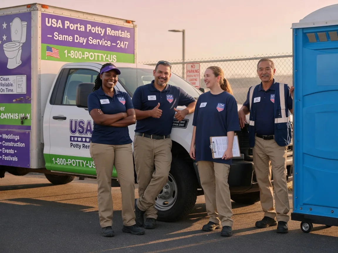 Porta Potty Rental company in Leipsic, OH